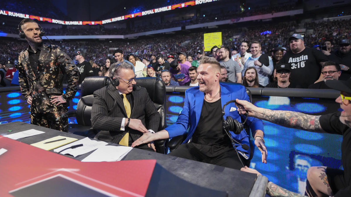 Pat McAfee says original plan was to return in WWE Royal Rumble match