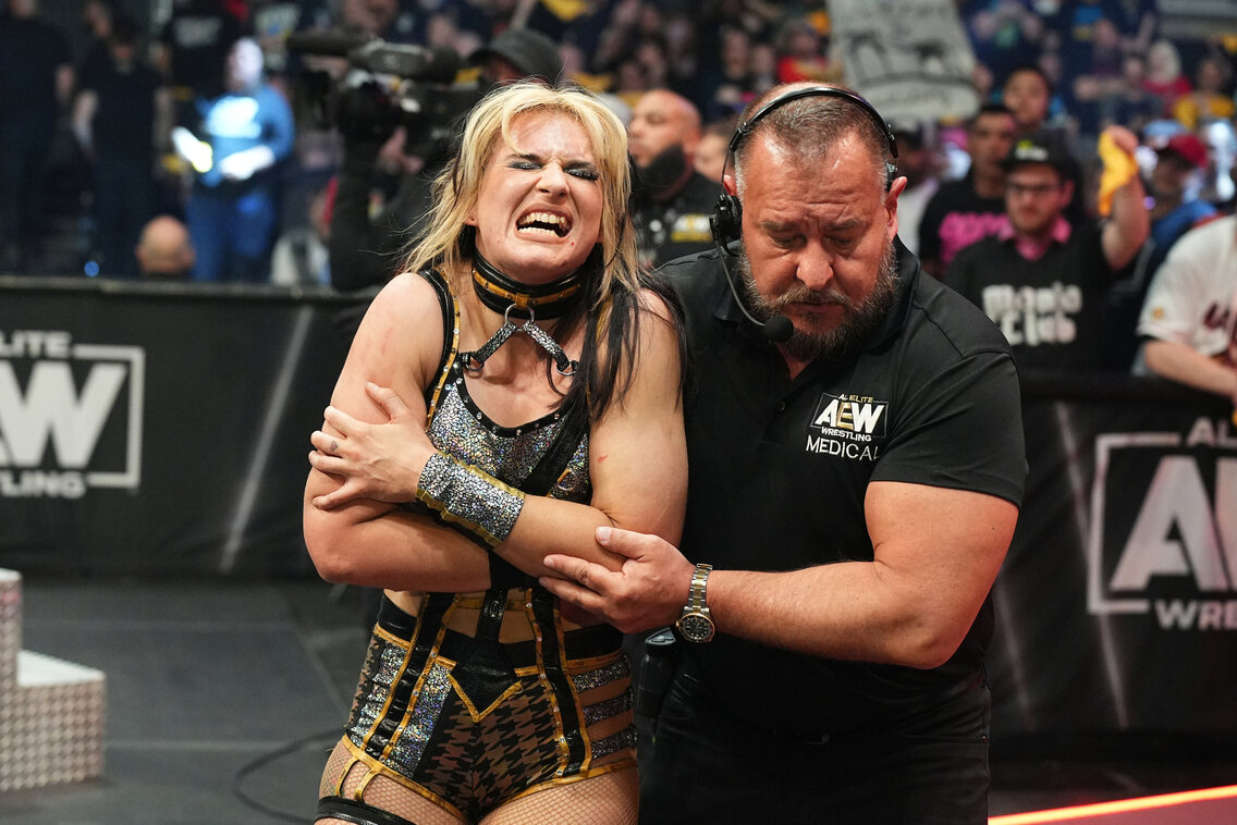 Jamie Hayter not cleared to compete on AEW Dynamite