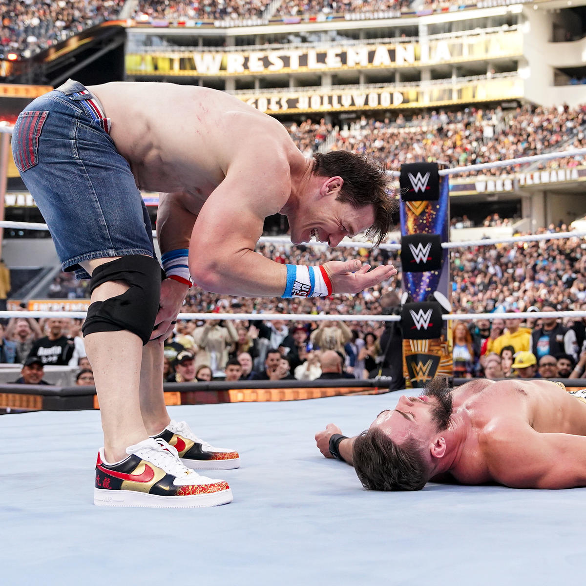 WWE WrestleMania 39 night one notes: John Cena, KSI, Lil Uzi Vert