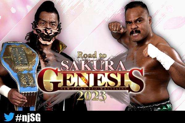 NJPW reveals cards for Road to Sakura Genesis