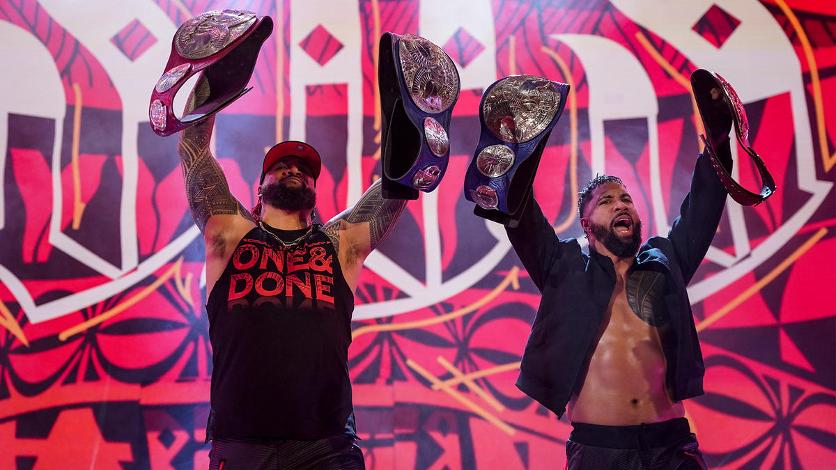 Update on Usos vs. Riddle & Nakamura WWE Tag Team title match