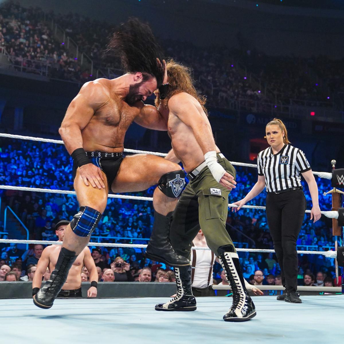 WWE SmackDown spoilers: Drew McIntyre vs. Sami Zayn steel cage match