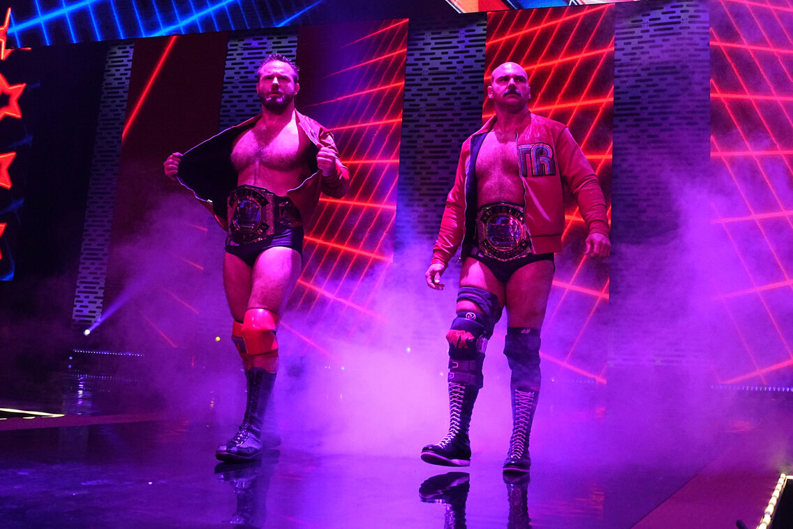 Update on FTR dropping AEW Tag Team titles