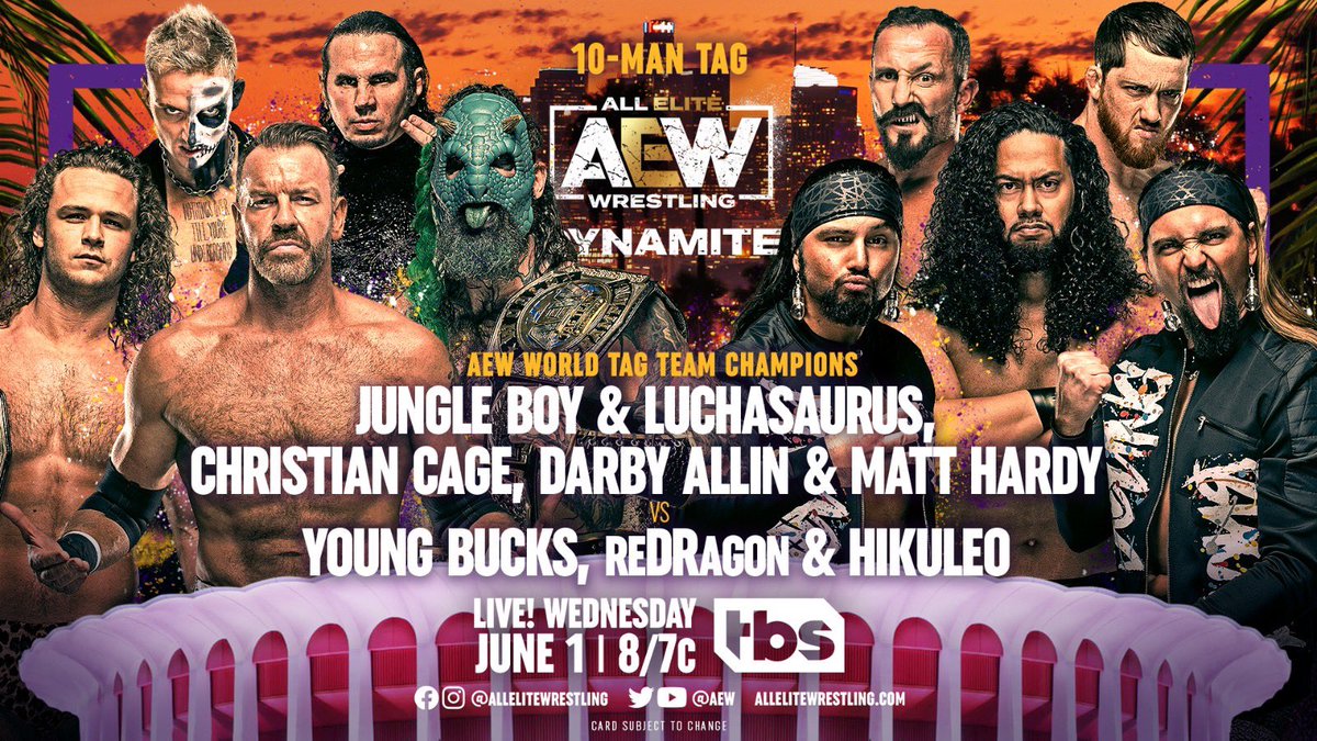 Hikuelo, Darby Allin added to ten-man tag match for AEW Dynamite
