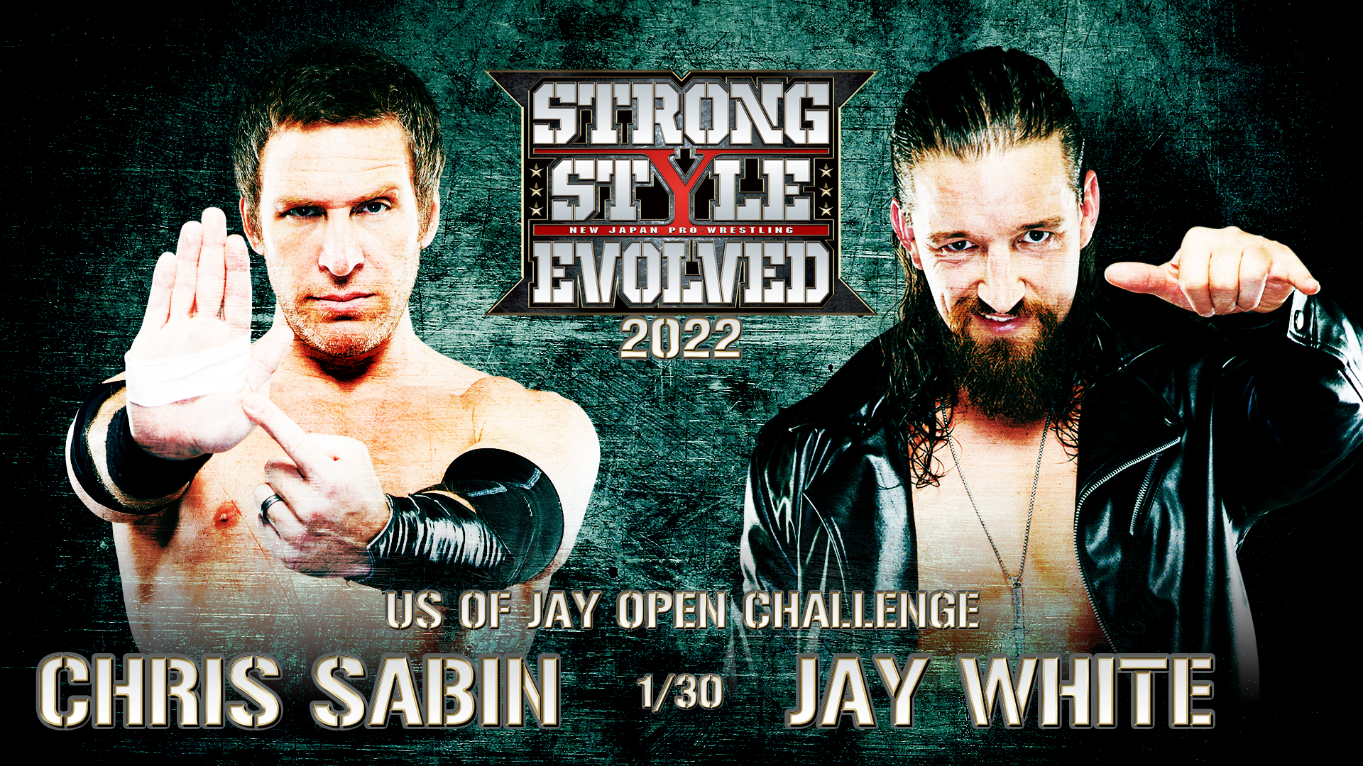 Jay White vs. Chris Sabin set for NJPW Strong Style Evolved