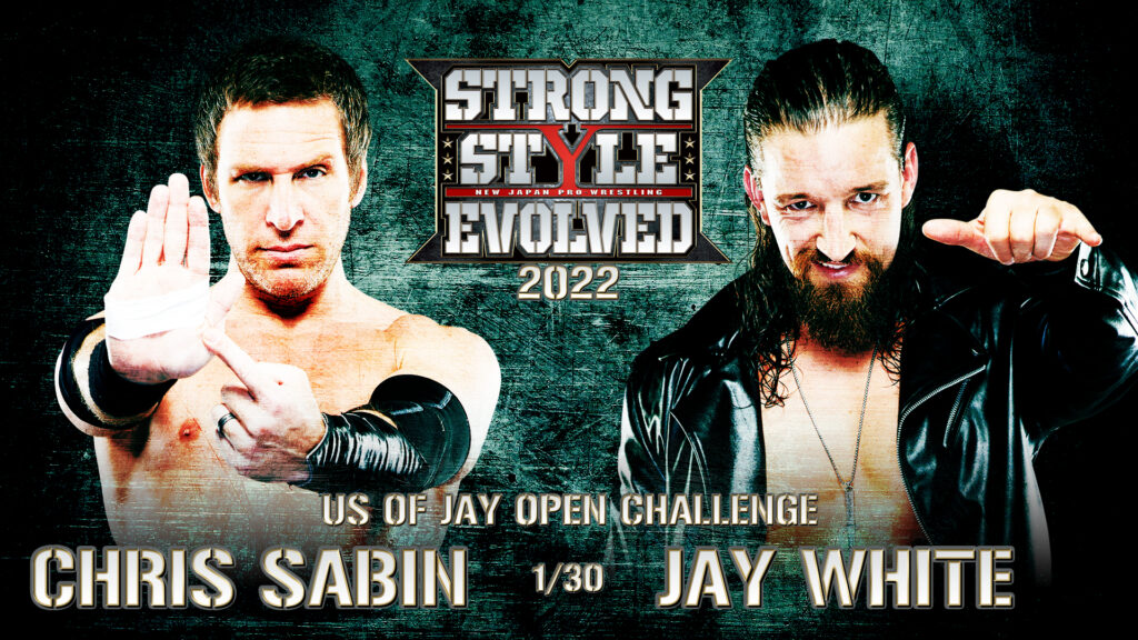 NJPW Strong results: Jay White vs. Chris Sabin