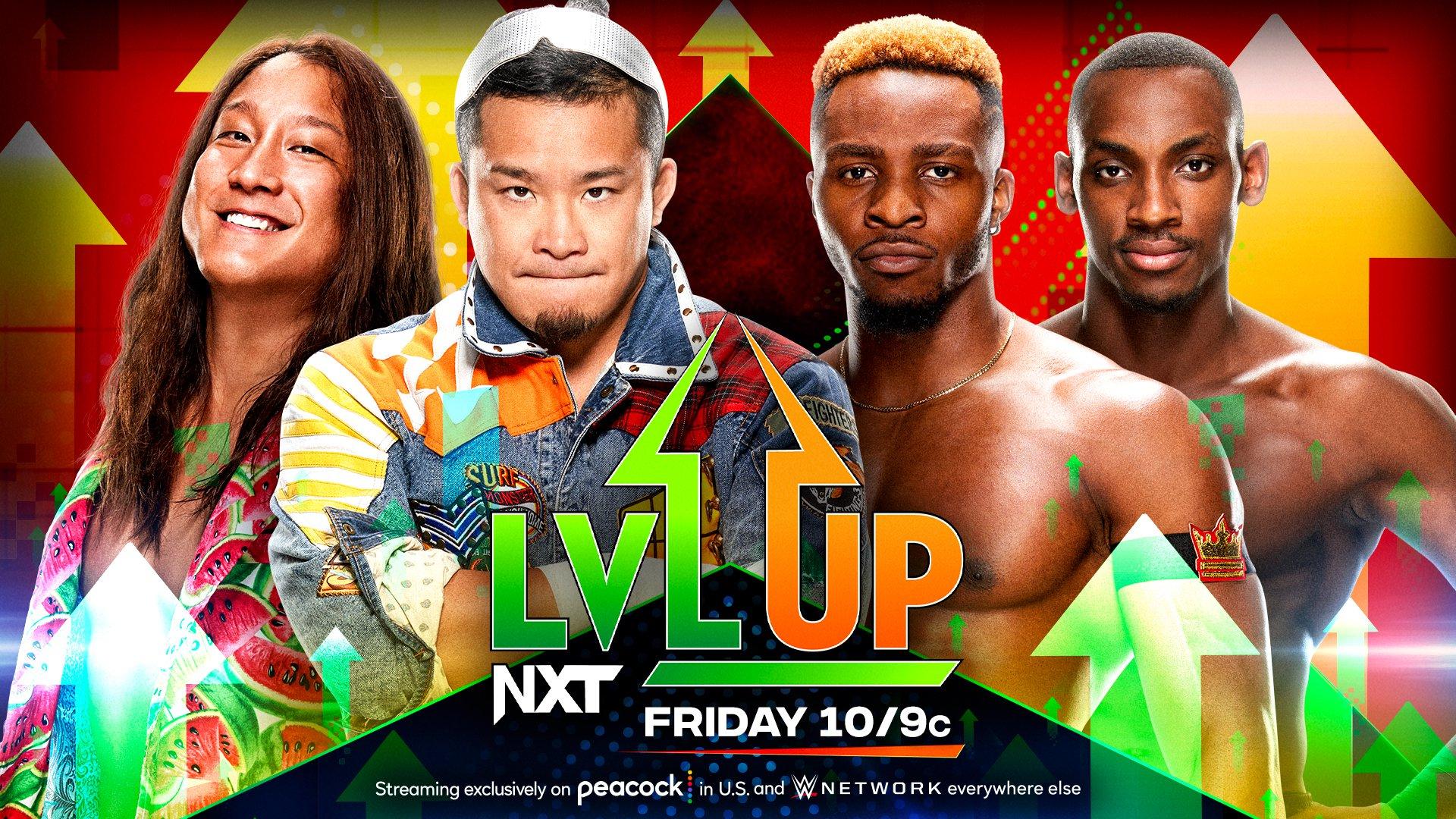 NXT Level Up results: Jacket Time vs. Edris Enofe & Malik Blade