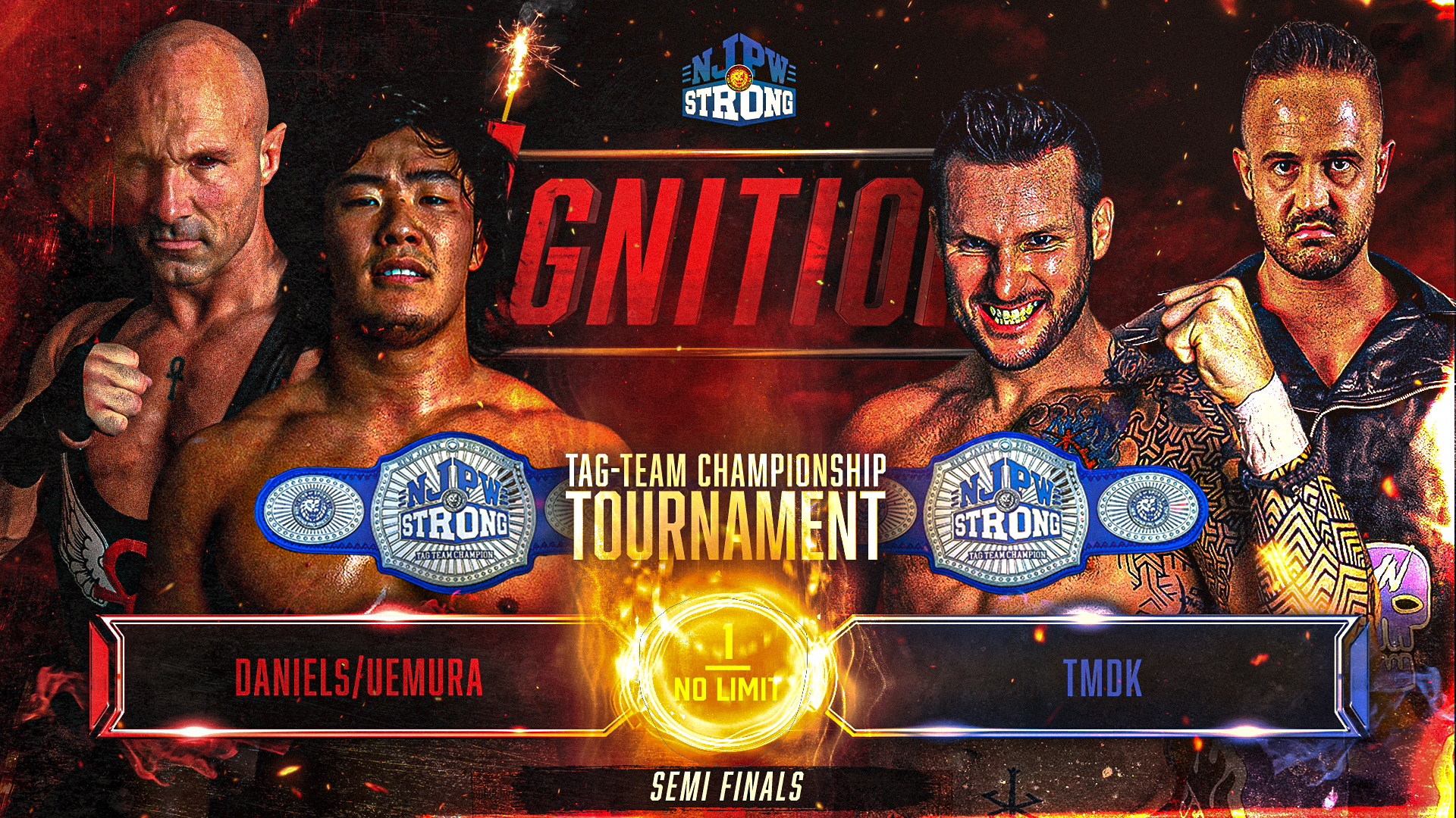 Tag Team tournament semifinals to begin on this week’s NJPW Strong