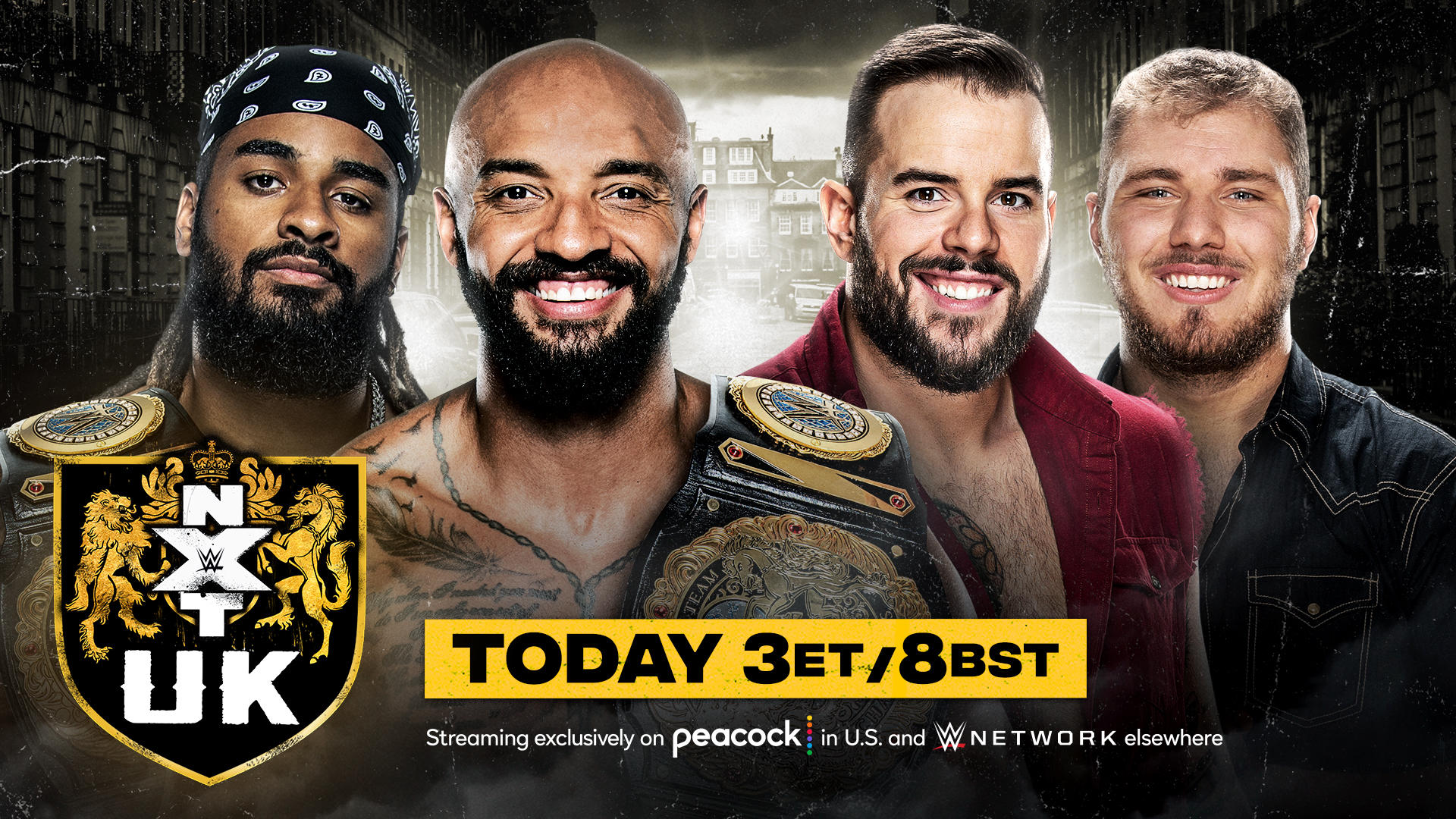 NXT UK results: Tag Team Championship four-way elimination match