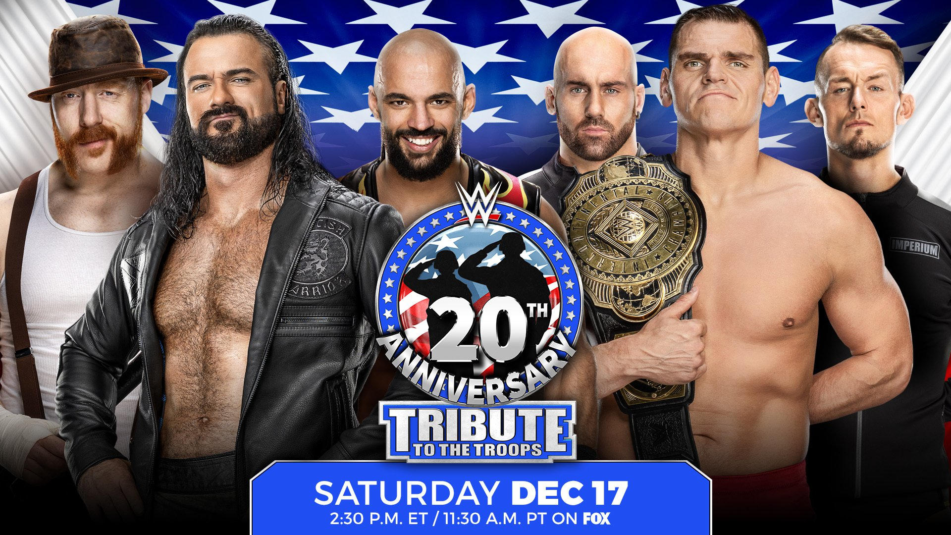 WWE Tribute to the Troops results: 20th anniversary edition