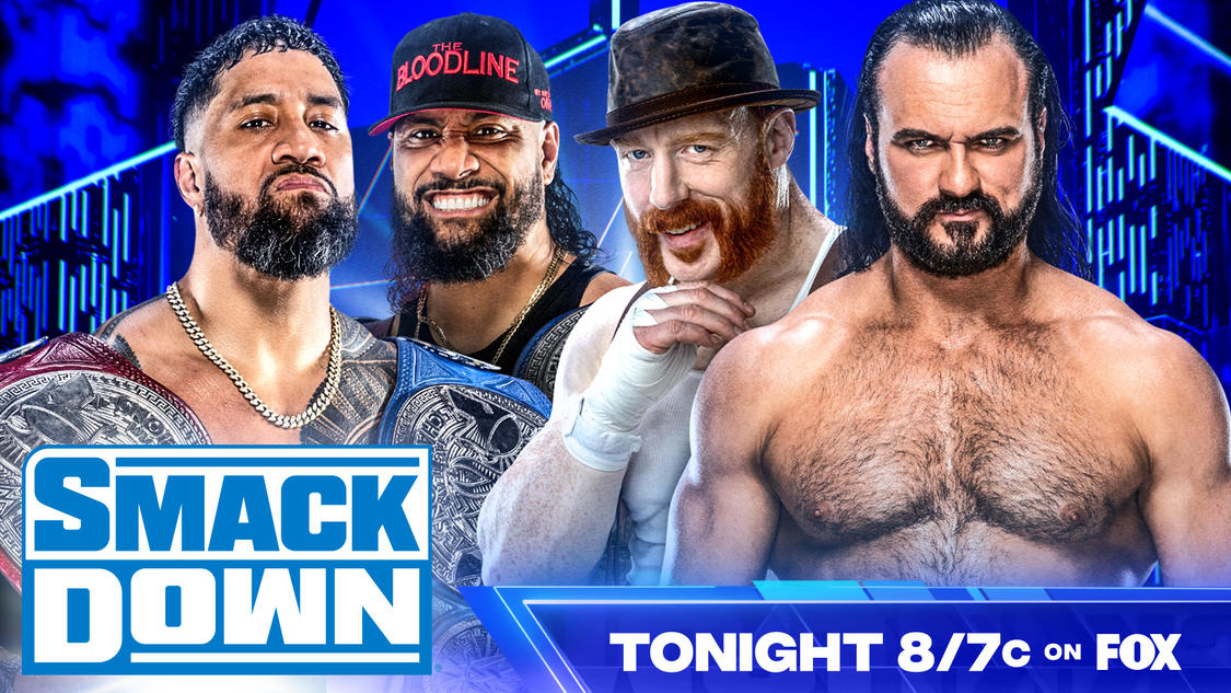 WWE SmackDown live results: The Usos vs. Drew McIntyre & Sheamus
