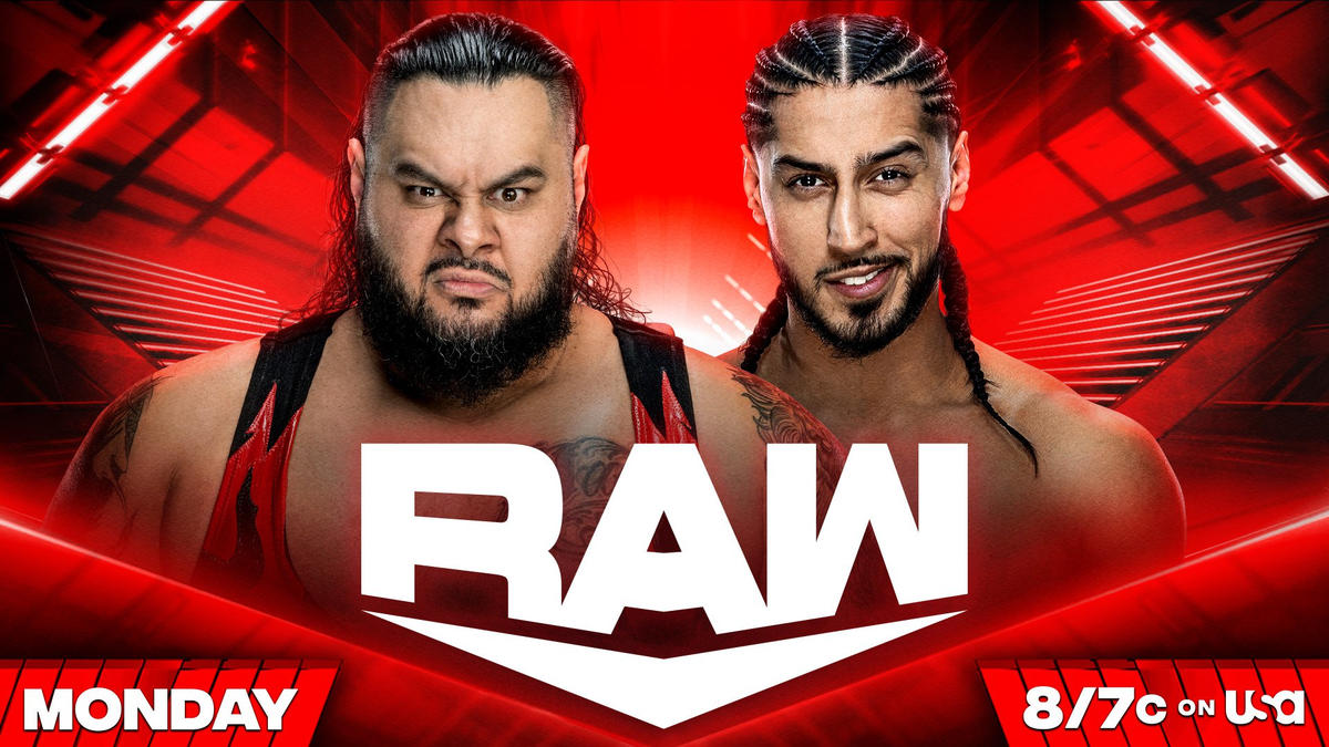 Bronson Reed vs. Mustafa Ali announced for WWE Raw