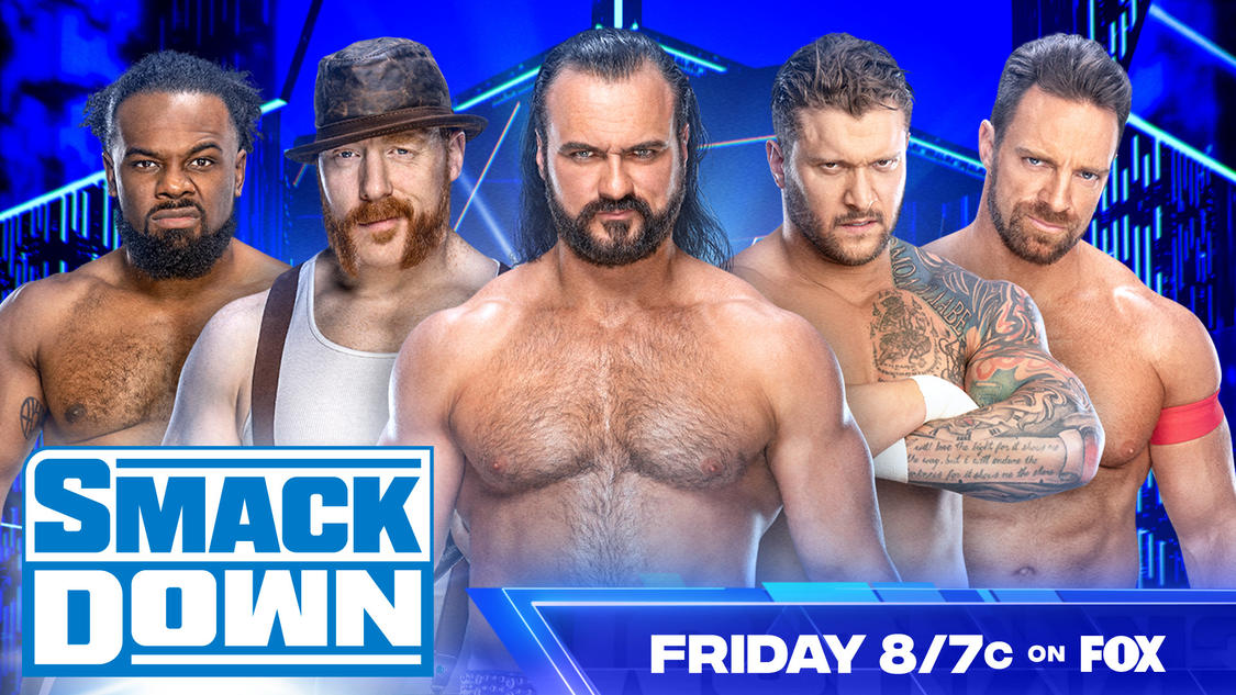 WWE SmackDown live results: Number one contender’s fatal five-way
