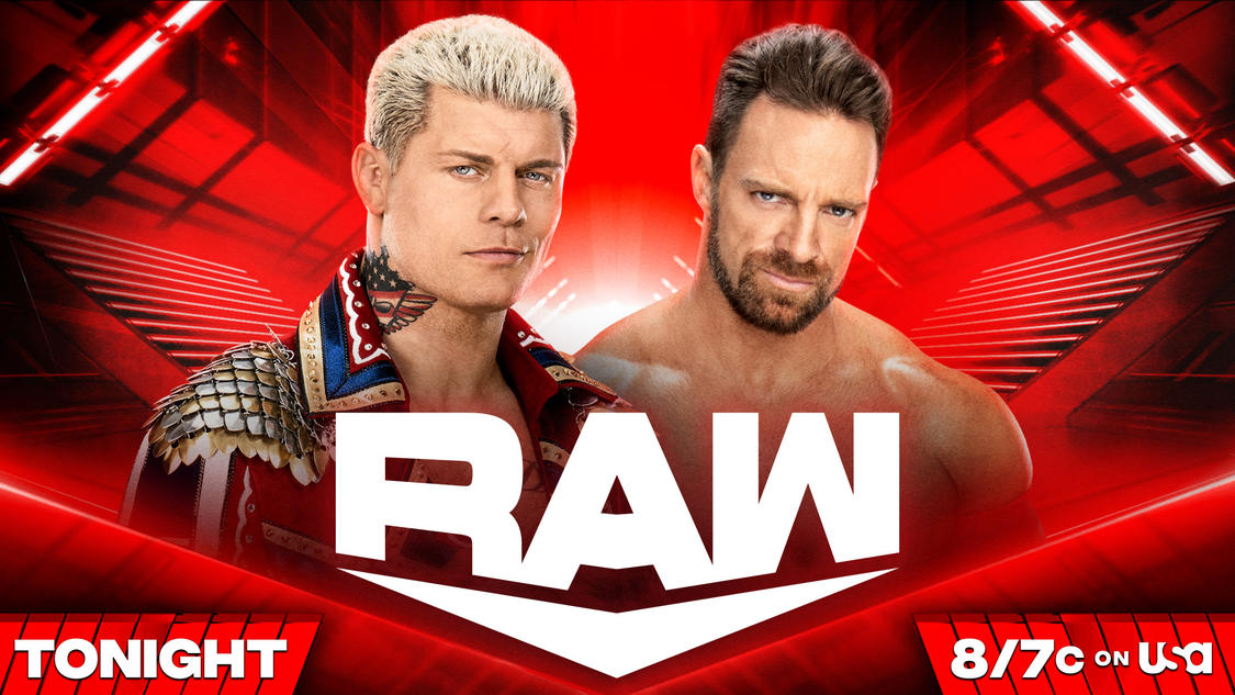 WWE Raw live results: Cody Rhodes vs. LA Knight