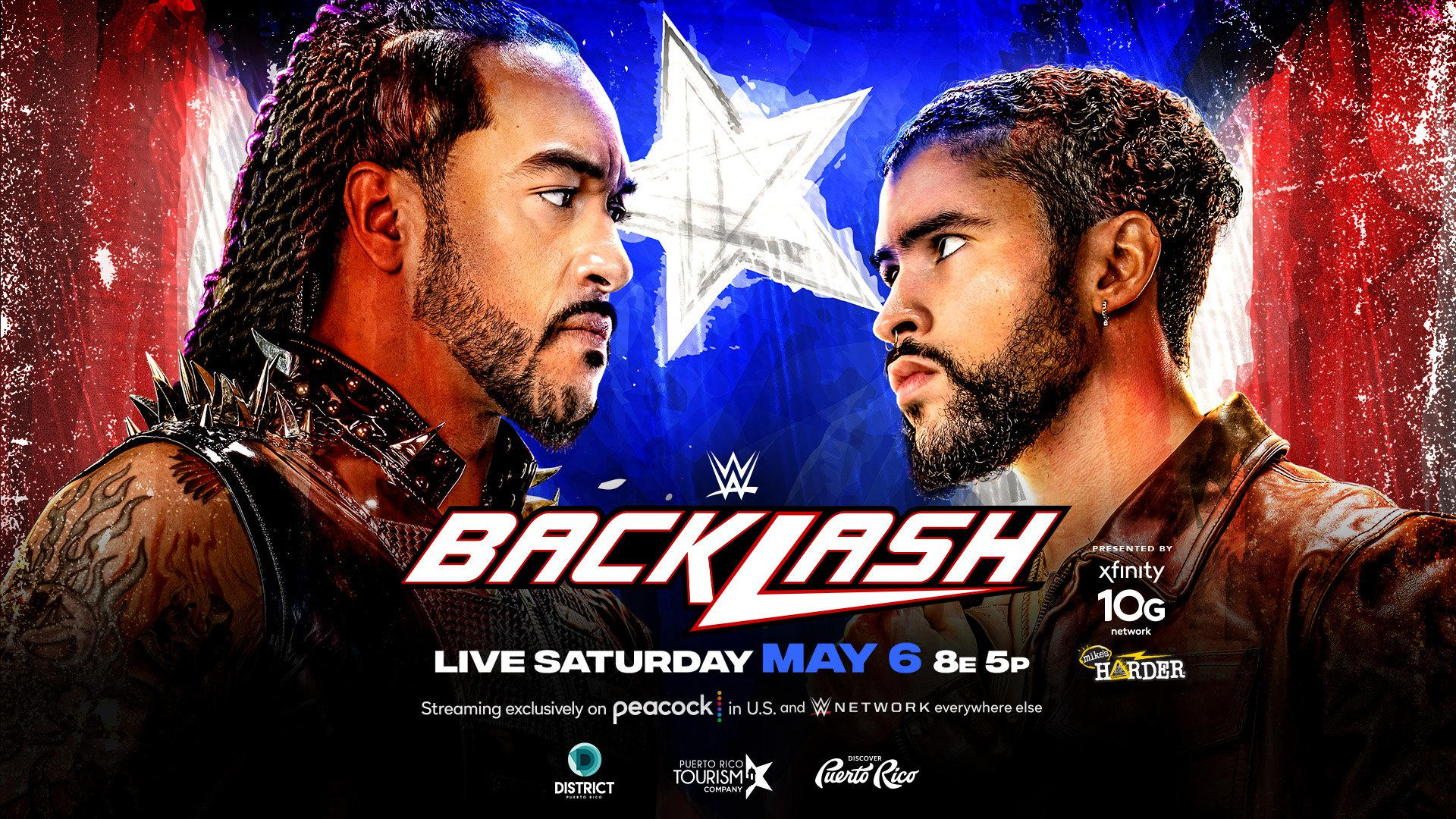 Bad Bunny vs. Damian Priest street fight added to WWE Backlash