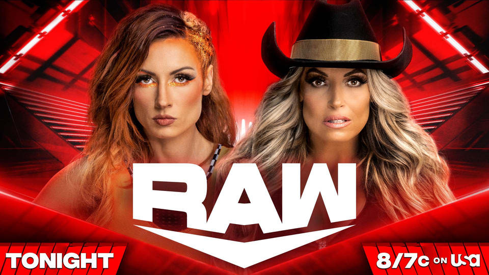 WWE Raw live results: Becky Lynch vs. Trish Stratus