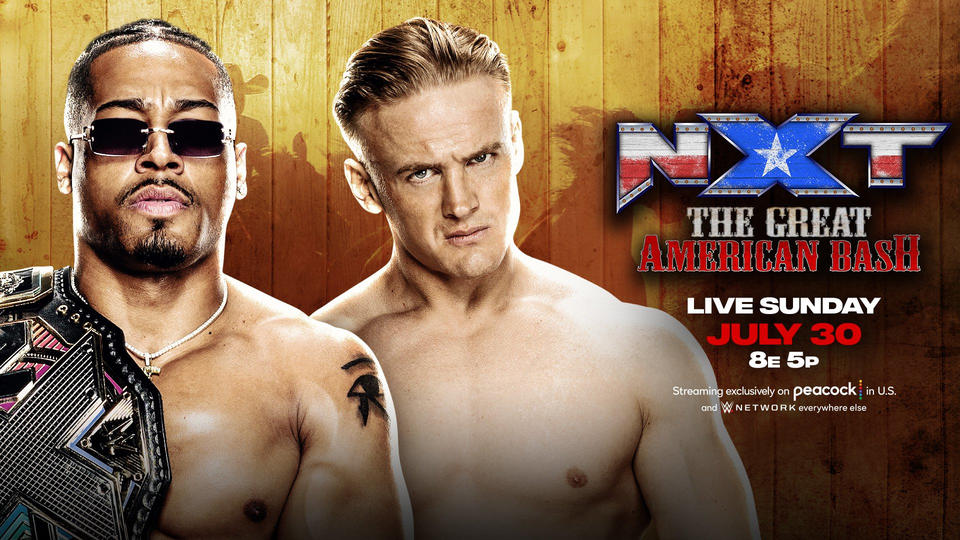 WWE NXT Great American Bash live results: Carmelo Hayes vs. Ilja Dragunov title match