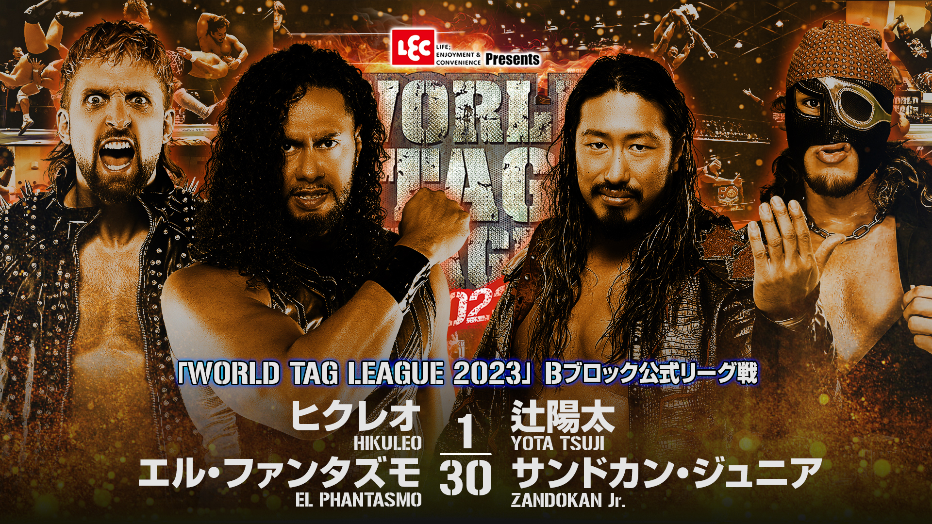 NJPW World Tag League 2023 night six results, updated standings