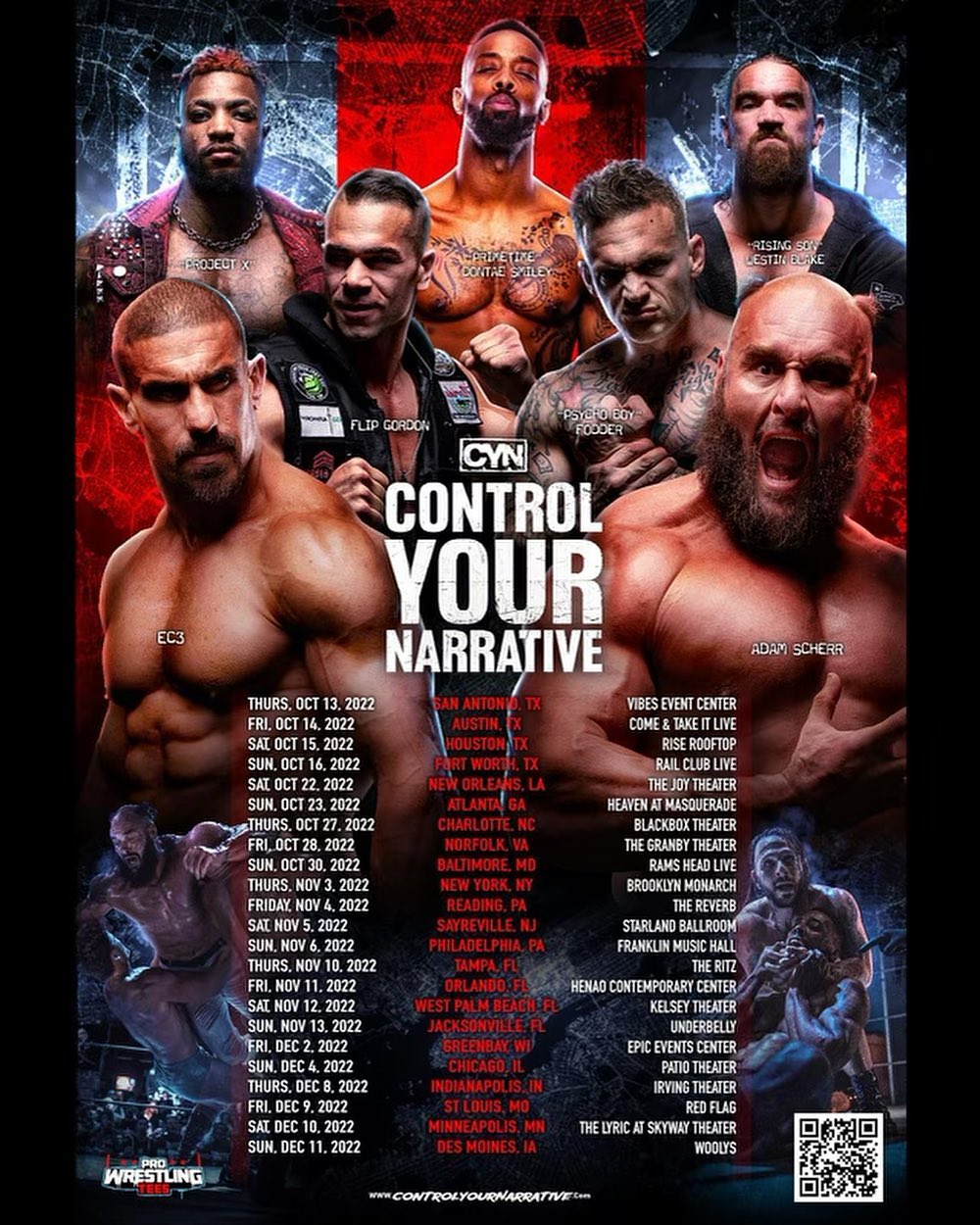 Control Your Narrative announces 24-show tour