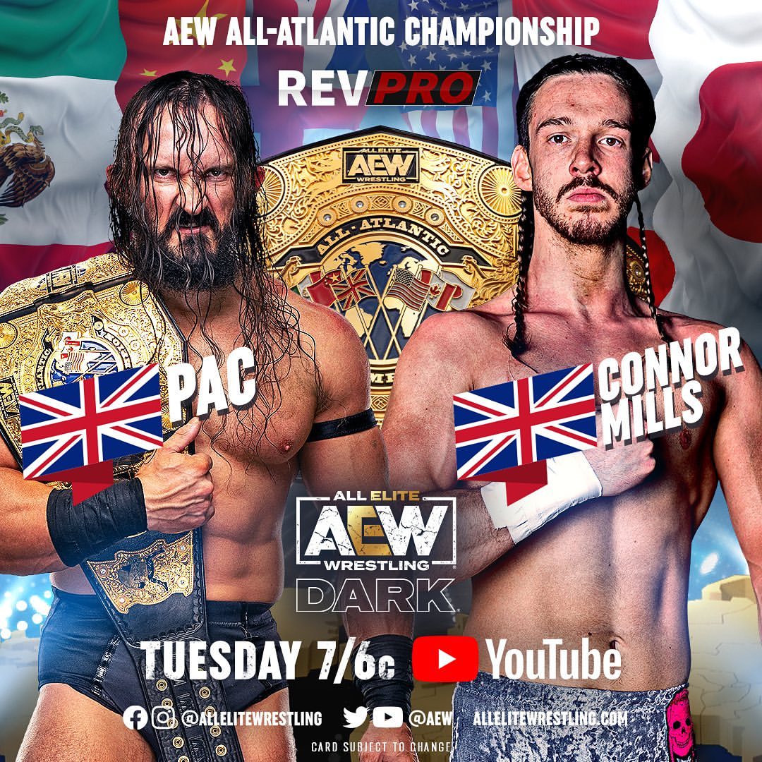 All-Atlantic title match, Parker Boudreaux debut set for AEW Dark