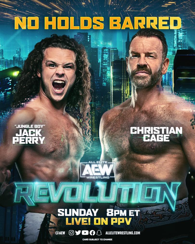 Jungle Boy vs. Christian Cage official for AEW Revolution