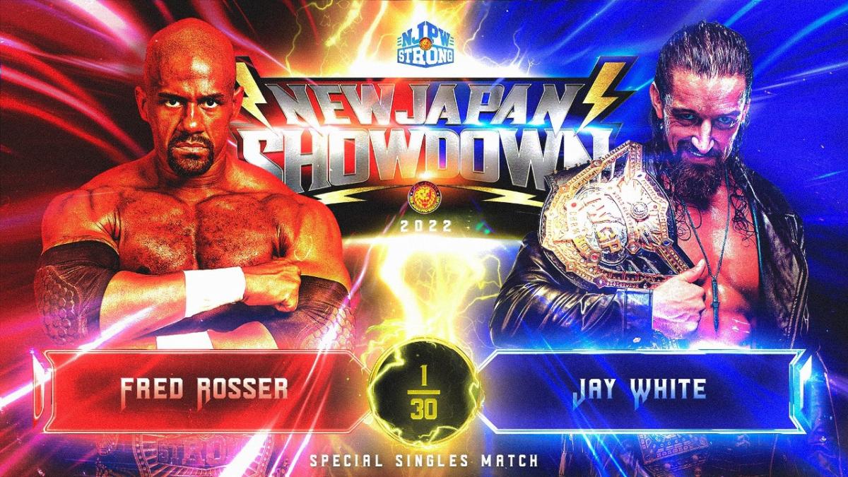 NJPW Strong results: Jay White vs. Fred Rosser non-title match