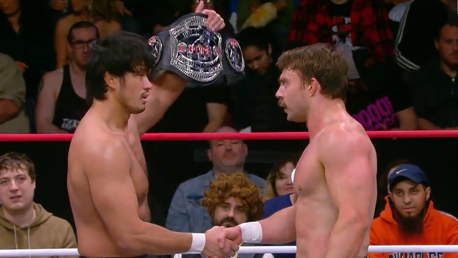 Alex Coughlin challenges Katsuyori Shibata to ROH Pure title match