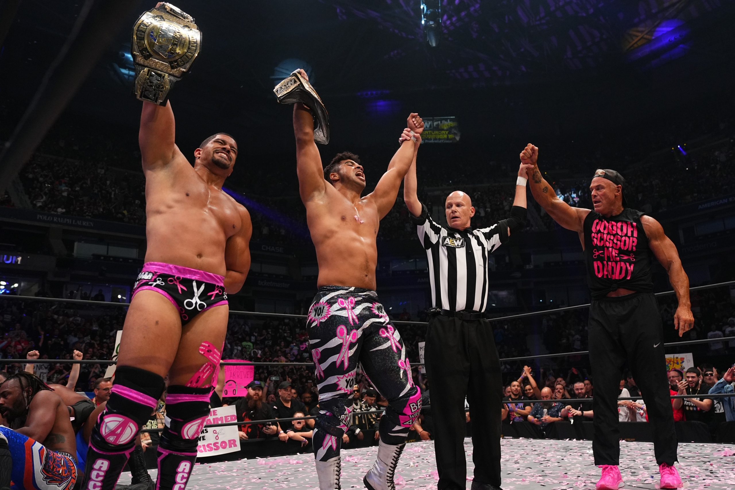 The Acclaimed vs. Swerve in our Glory III set for AEW Full Gear