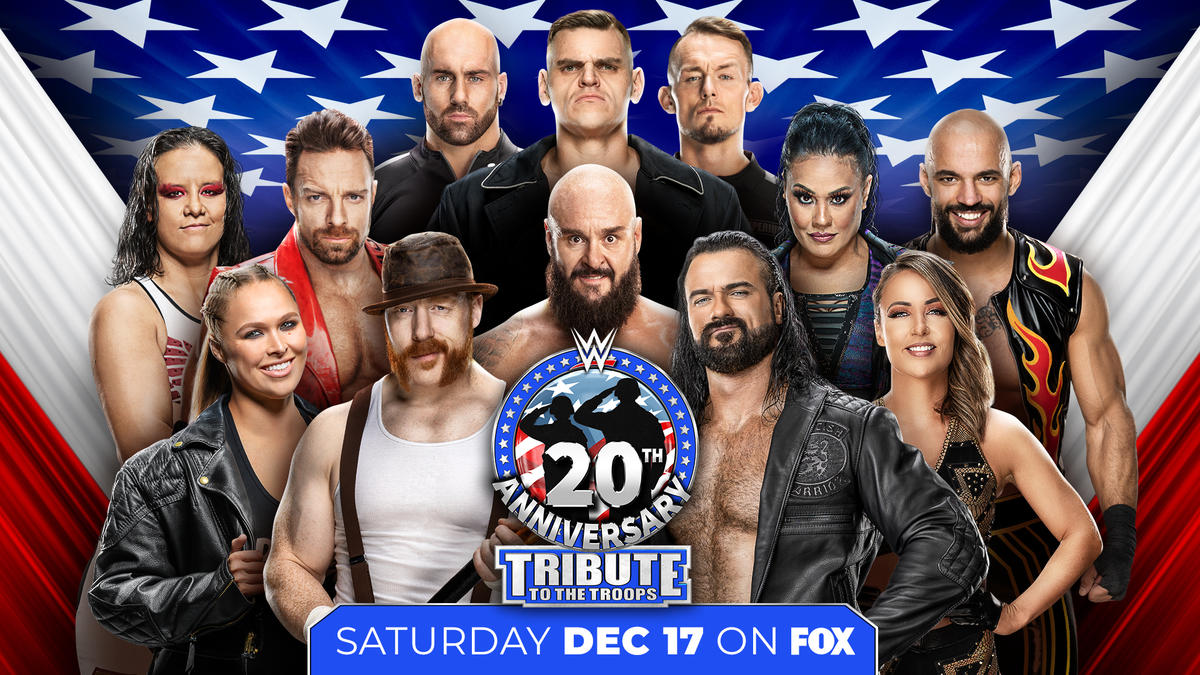WWE reveals broadcast date for 2022 Tribute to the Troops