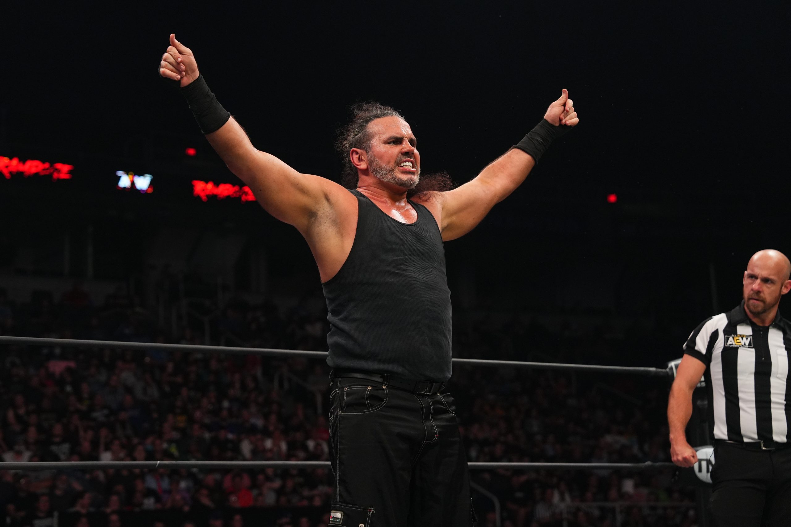 Matt Hardy clarifies podcast statements, did not witness AEW All Out fight