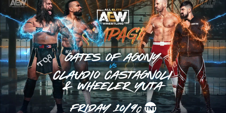 Gates of Agony vs. Blackpool Combat Club announced for AEW Rampage