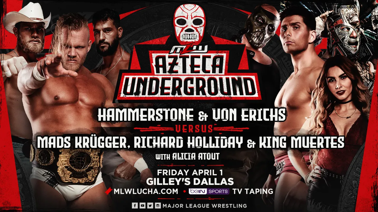 Six-man tag match set for MLW Azteca Underground tapings