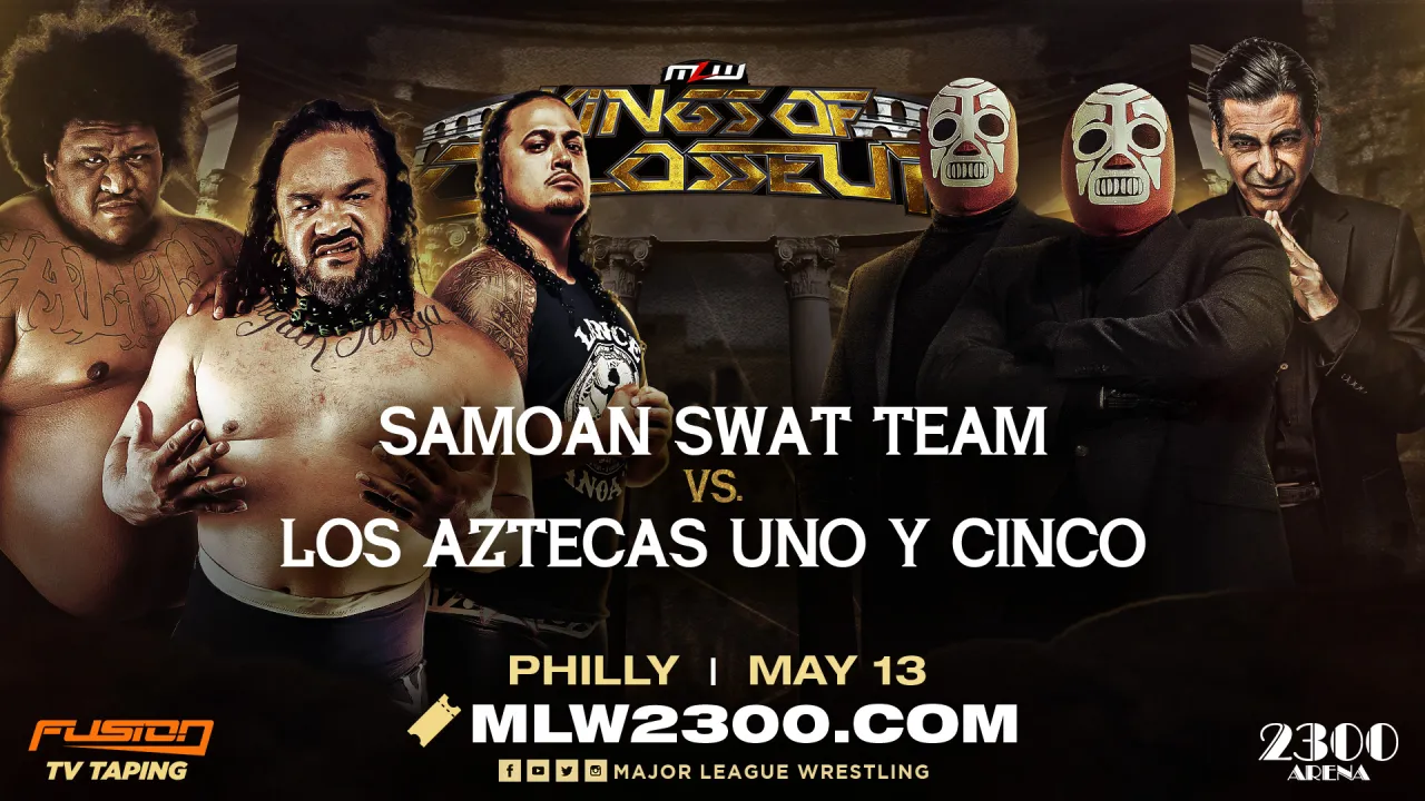 New Samoan Swat Team to debut at MLW Kings of Colosseum