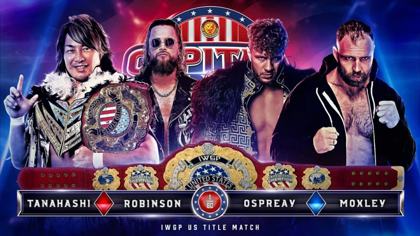 NJPW Capital Collision live results: Tanahashi vs. Ospreay vs. Moxley vs. Robinson