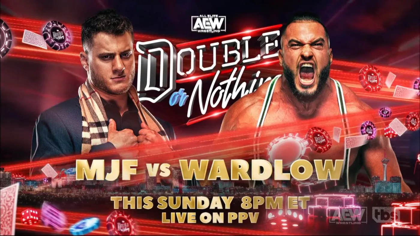 MJF vs. Wardlow scheduled to open AEW Double or Nothing