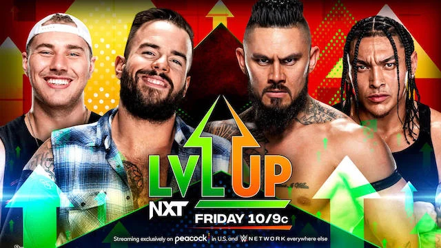 WWE NXT Level Up results: Josh Briggs & Brooks Jensen vs. Bronco Nima & Xyon Quinn