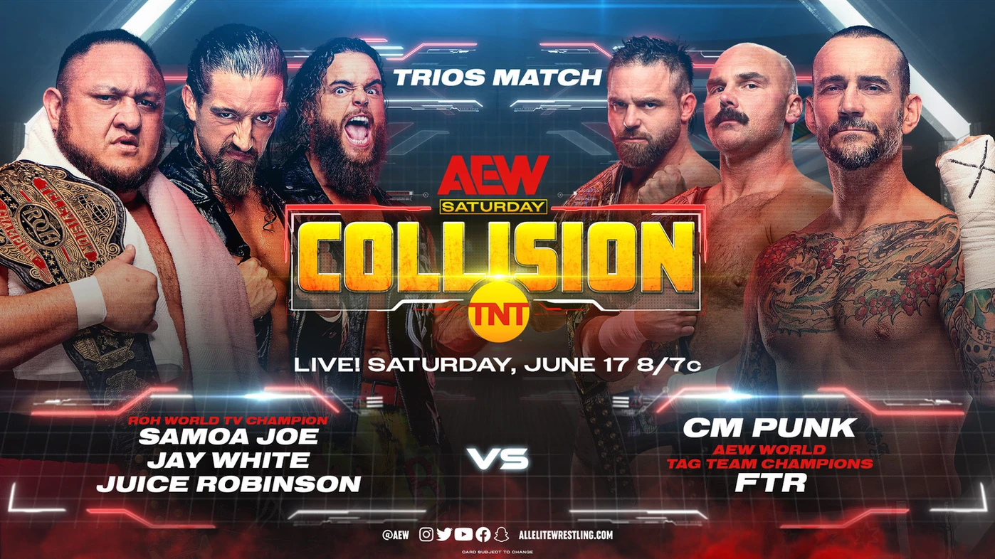 AEW Collision live results: The return of CM Punk