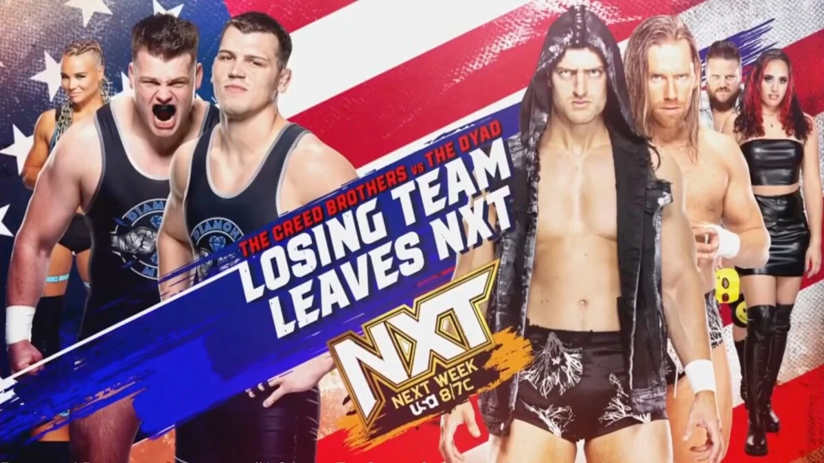 Loser leaves town match set for next week’s WWE NXT