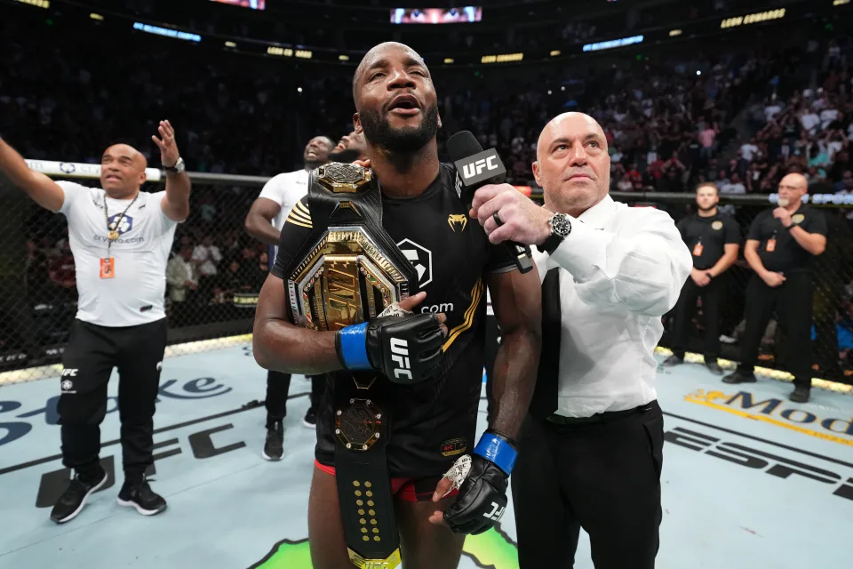 Leon Edwards wins welterweight title at UFC 278