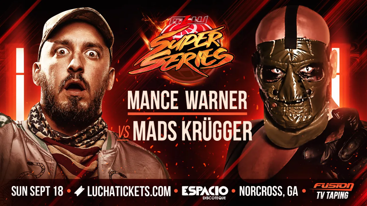 Mance Warner vs. Mads Krugger added to MLW Super Series