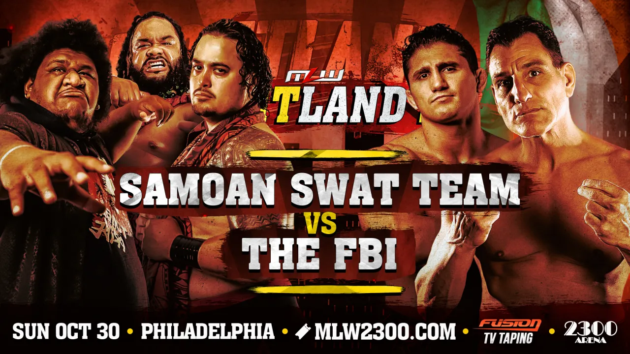 Samoan Swat Team vs. FBI announced for MLW Fightland