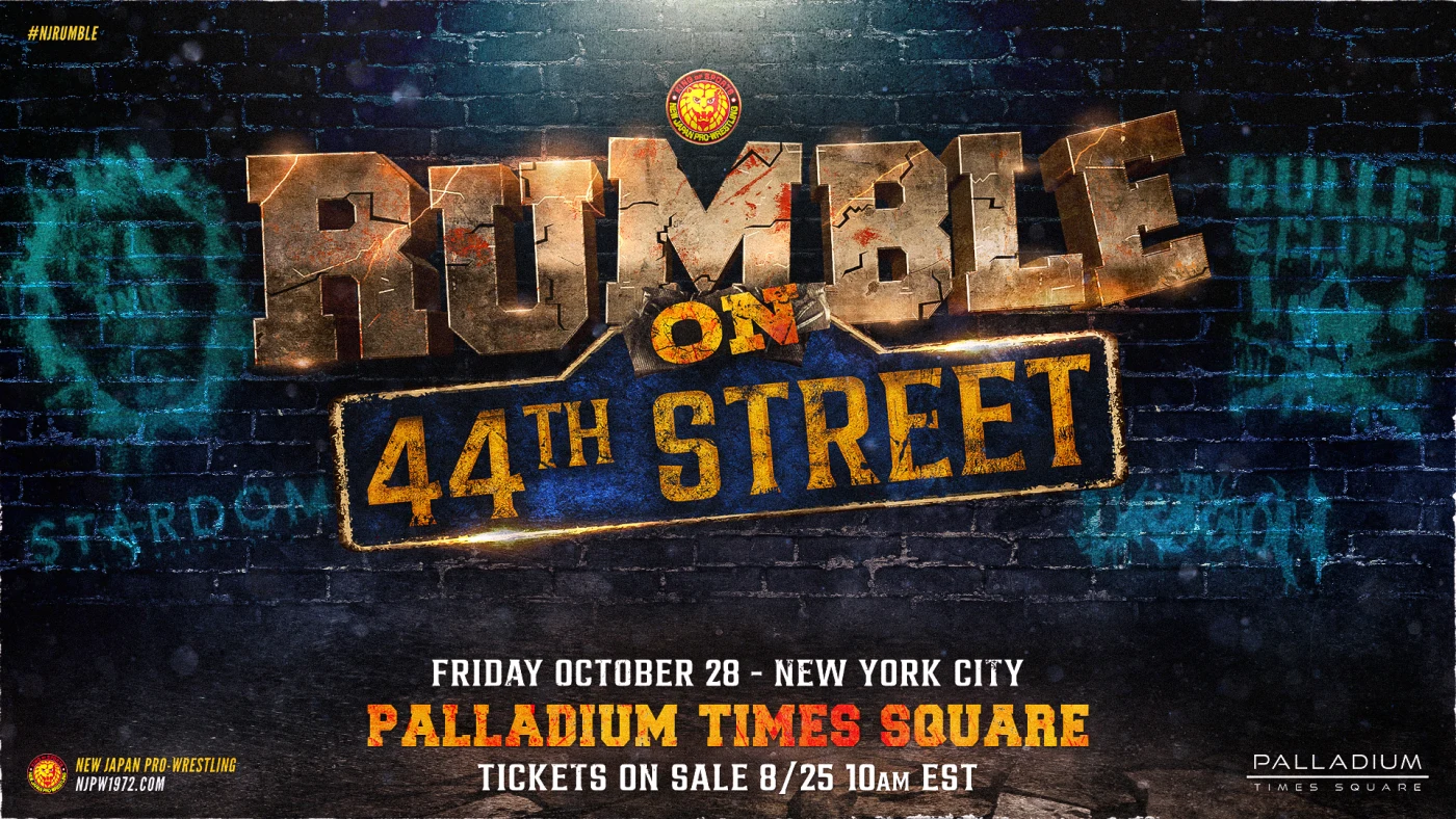 Strong Openweight Tag Team title match set for NJPW Rumble on 44th Street