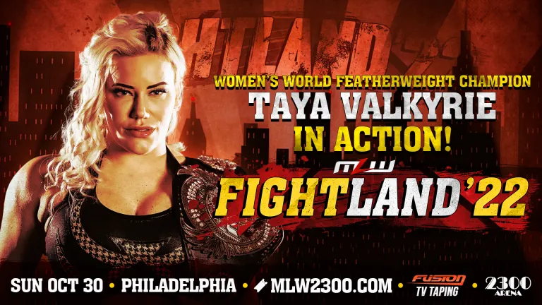 Taya Valkyrie to defend Women’s Featherweight title at MLW Fightland