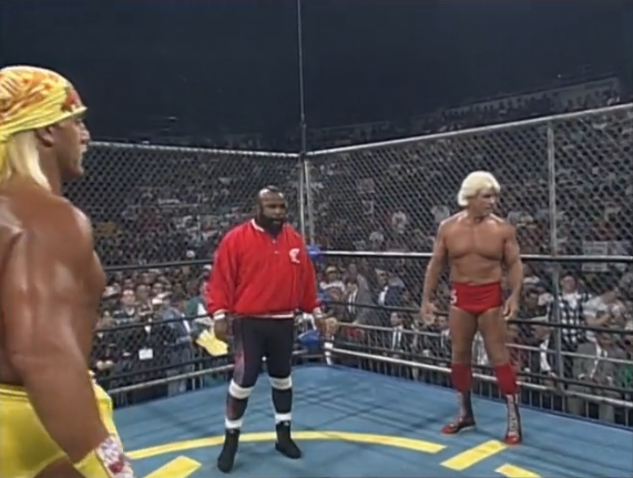 Daily Pro Wrestling History (10/23): Hogan vs. Flair steel cage match at WCW Halloween Havoc 1994