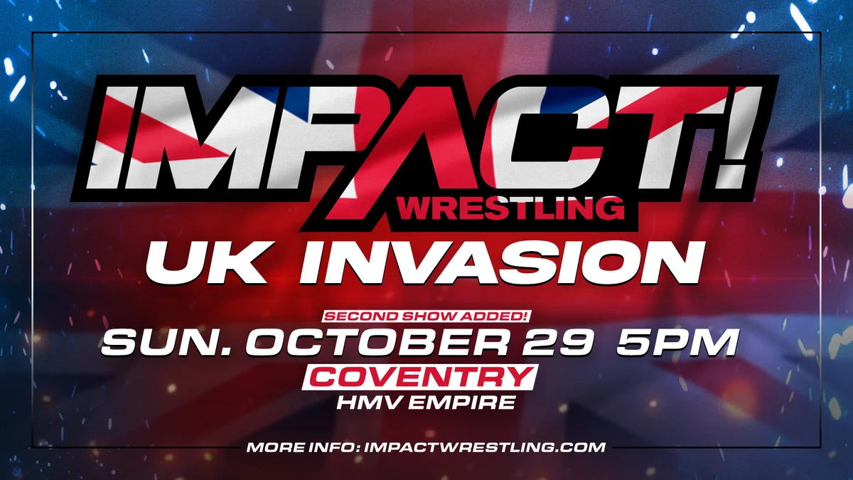 Impact Wrestling adds new date to UK Invasion tour