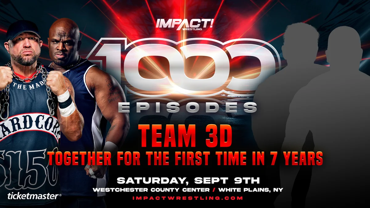 Dudley Boyz to team up for first time in seven years at Impact 1000