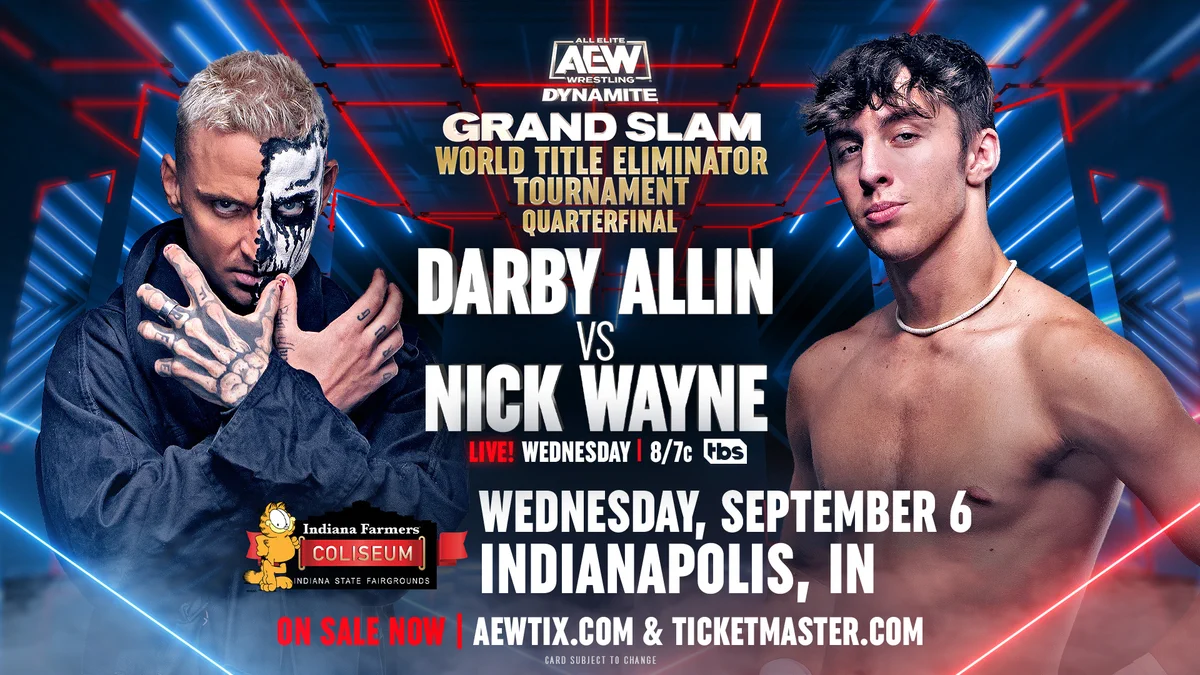 Two Grand Slam eliminator tournament matches made for AEW Dynamite