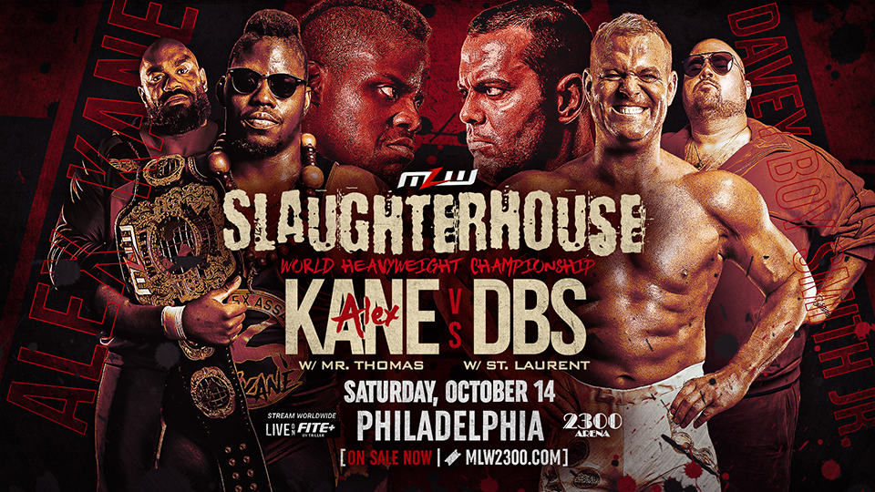 World Heavyweight title match official for MLW Slaughterhouse
