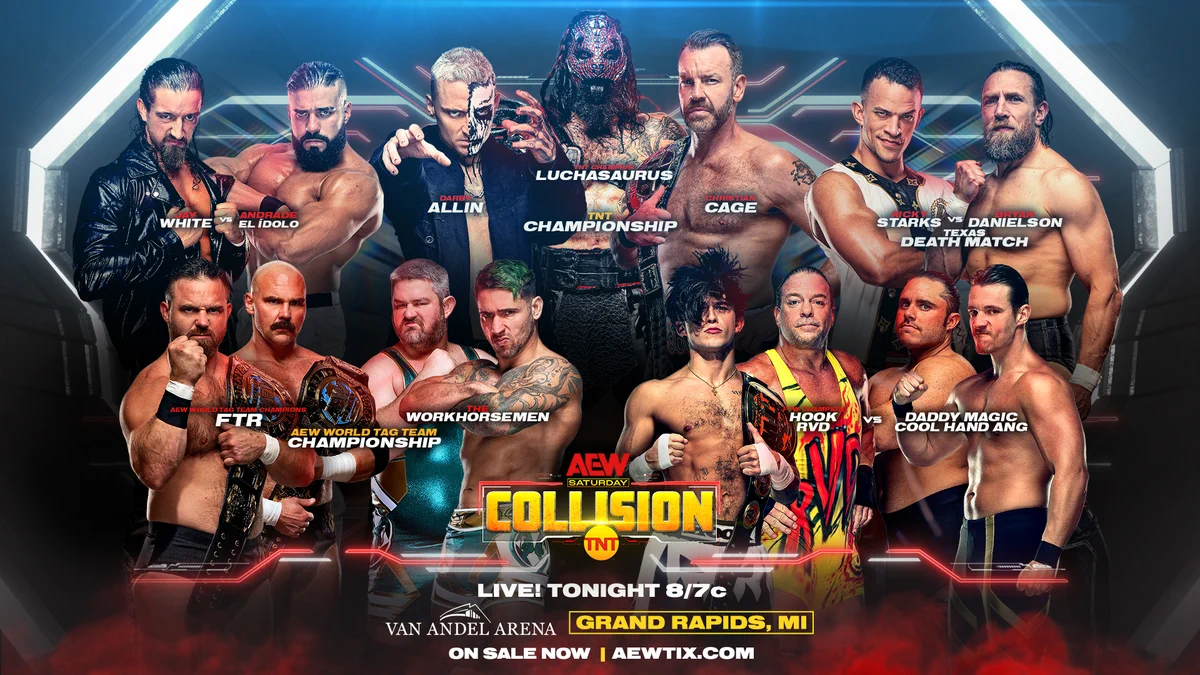AEW Collision live results: Bryan Danielson vs. Ricky Starks Texas Death Match