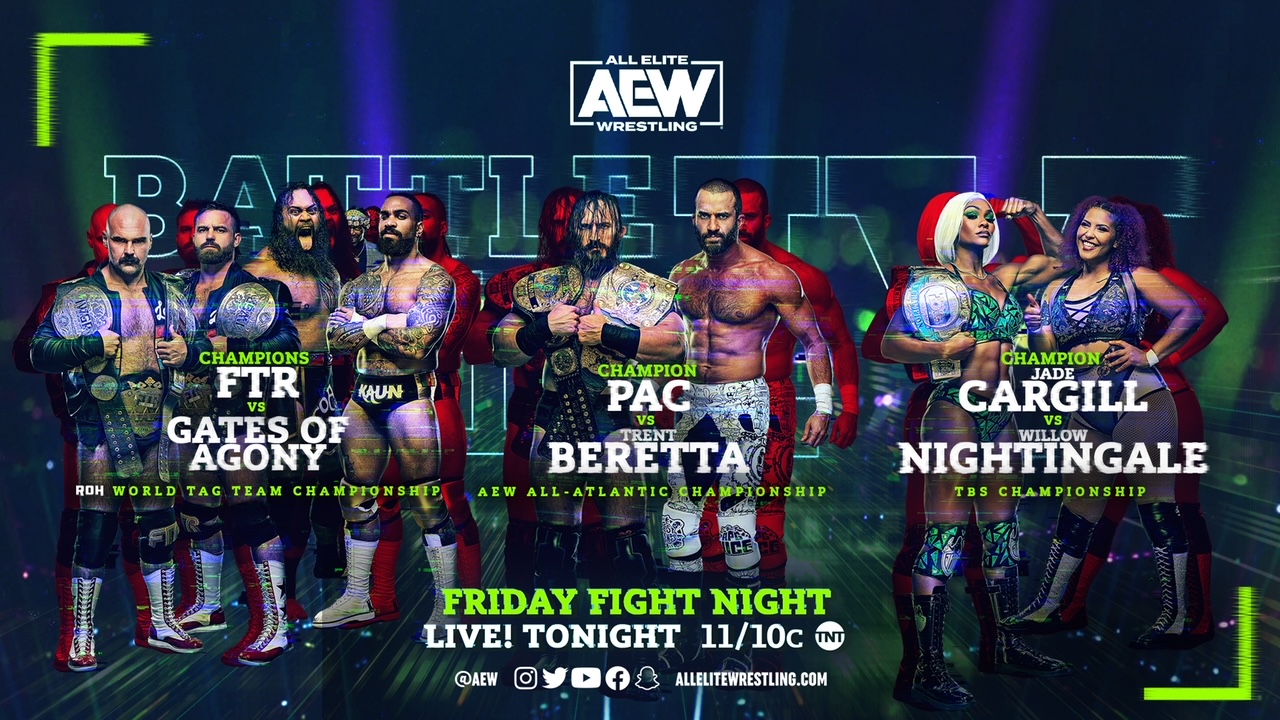 AEW Battle of the Belts IV live results: FTR vs. Gates of Agony